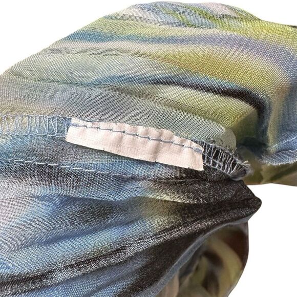 Notations Vintage Coquette Sheer Ruffle Blouse Small Fairy Whimsy Y2K Groovy - Picture 7 of 9